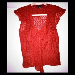 Gorgeous Ralph Lauren Italian yarn blouse